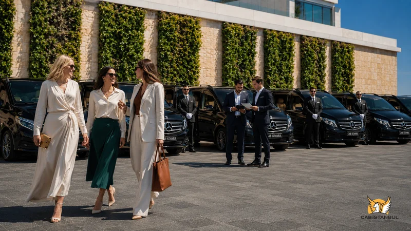 Luxury chauffeur-driven car Istanbul — Mercedes executive fleet transfer service