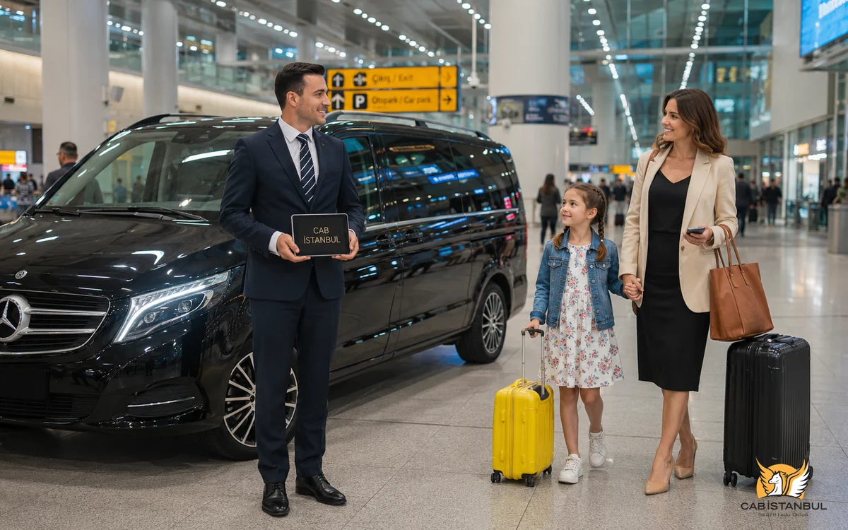 Istanbul chauffeur service — licensed professional driver with Mercedes vehicle