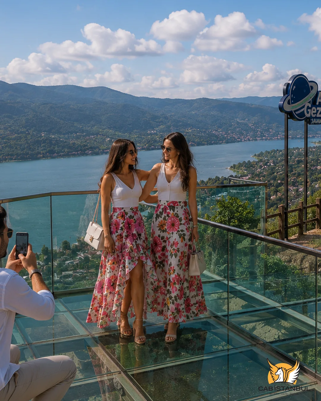 Sapanca Glass Terrace — panoramic glass observation platform with views over Sapanca and the Marmara region