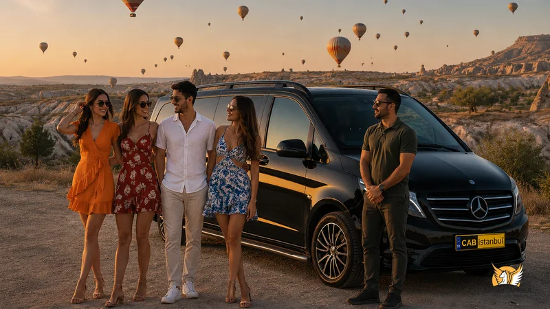 Private chauffeur-driven vehicle for Istanbul to Cappadocia transfer service