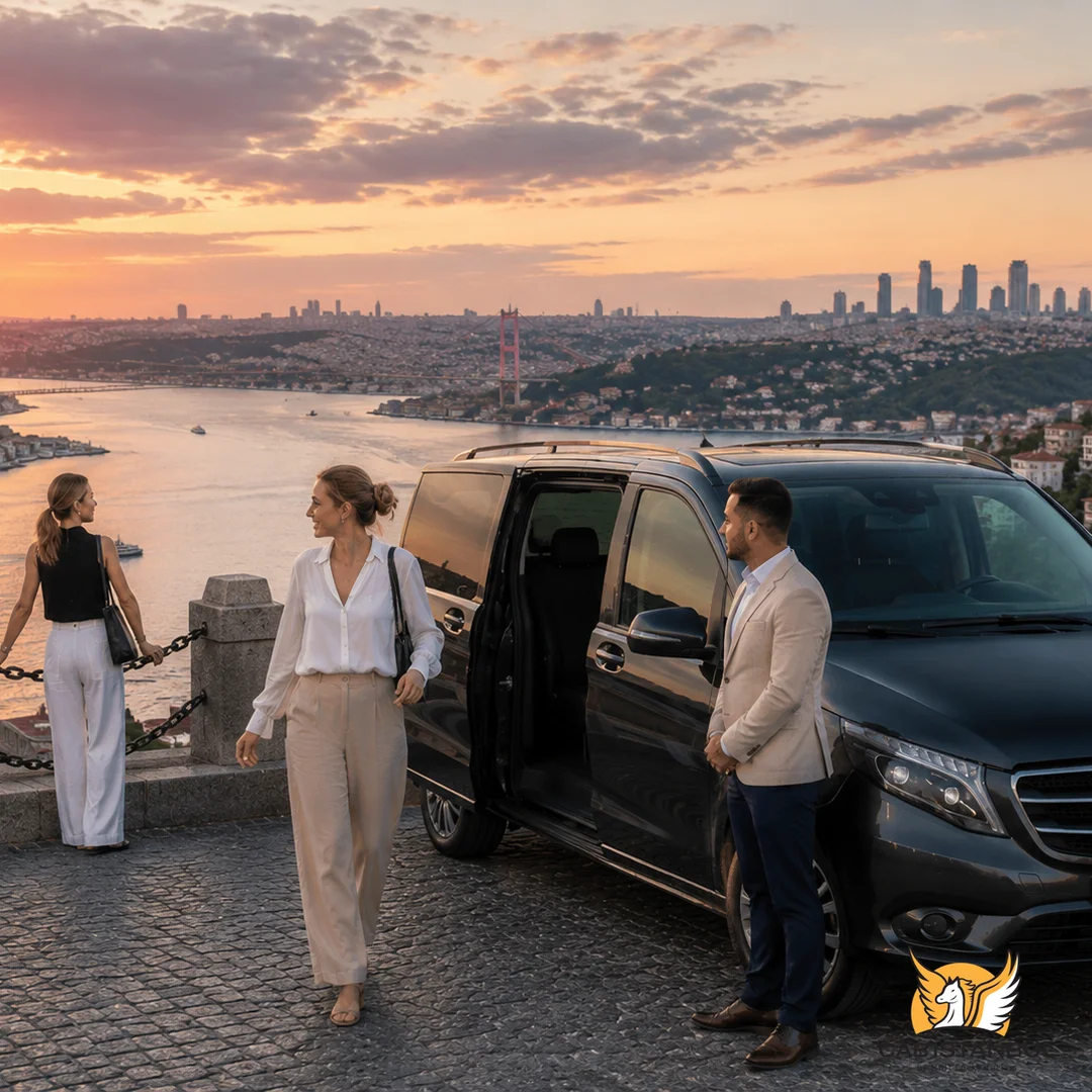 Camlica Hill Istanbul — highest panoramic viewpoint on the Asian side, reached by private chauffeur vehicle